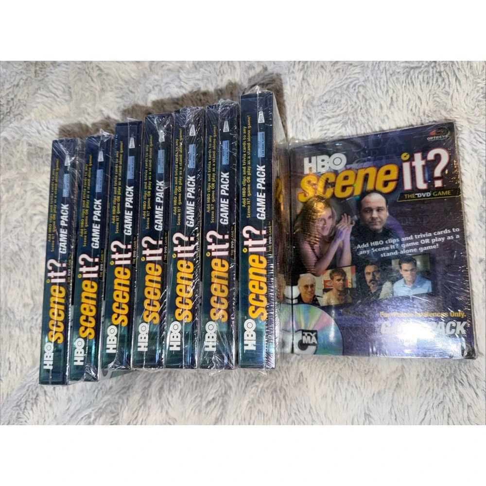 Scene It HBO Edition (Super Game Pack) (DVD / HD Video Game, 2005) Wholesale Lot